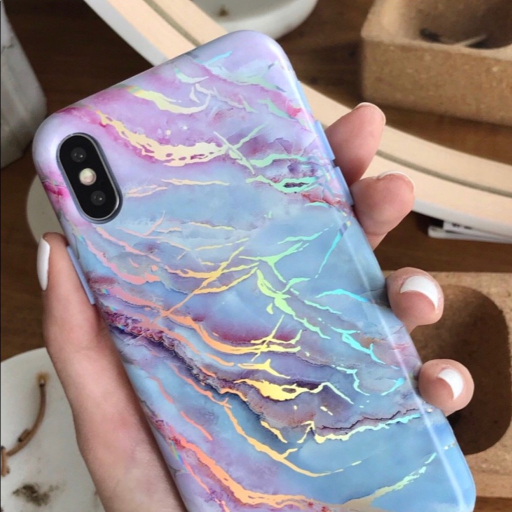 iPhone 7/8 Plus cases marble velvet caviar
